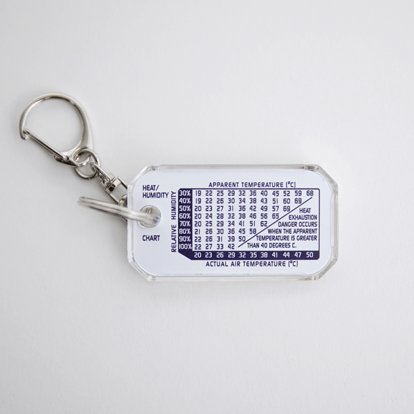 ウェザーニュース気温計キーホルダー – ウェザーニュースSORASHOP